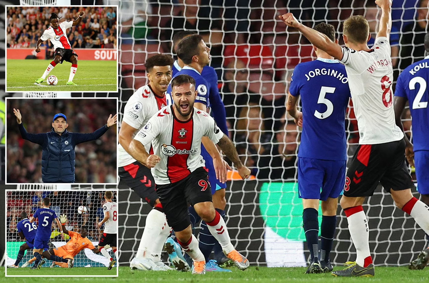 Vòng 5 Ngoại hạng Anh: Chelsea gục ngã trước Southampton

